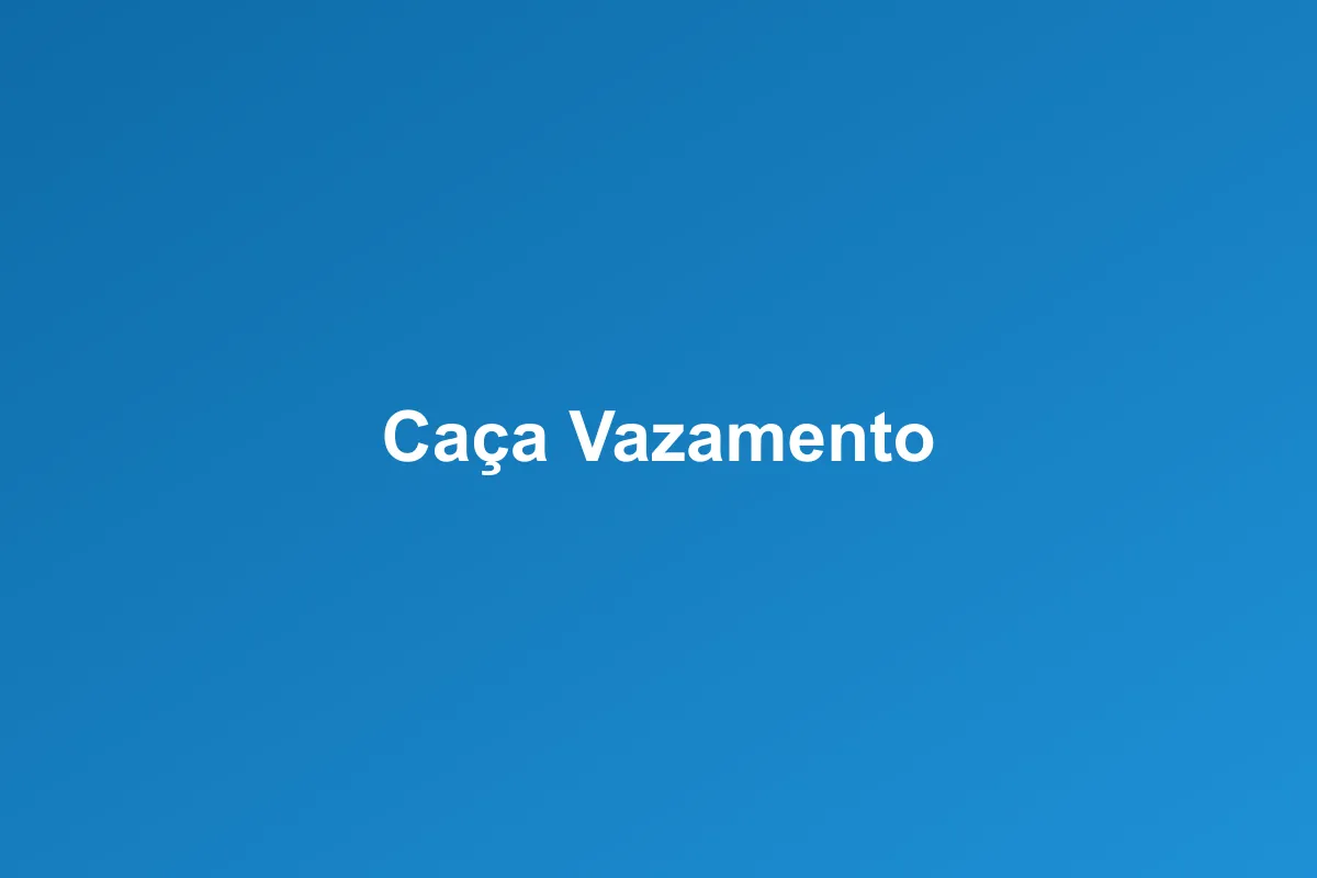 Caça-vazamento de Gás em Piracicaba